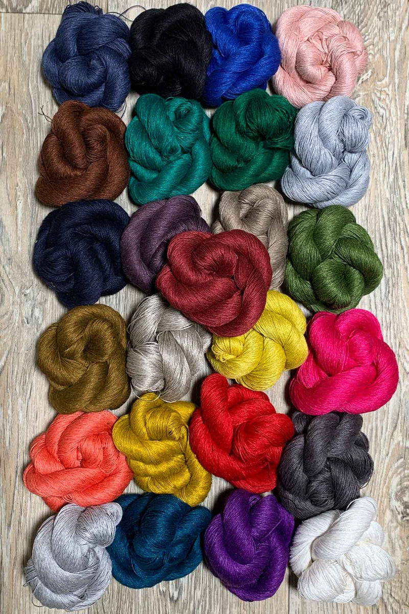 Layercake Linen Yarn 50gm skeins The Slow Wardrobe